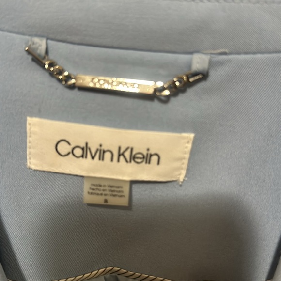 Calvin Klein Blue Blazer Lightweight Classic Design - Picture 2 of 5